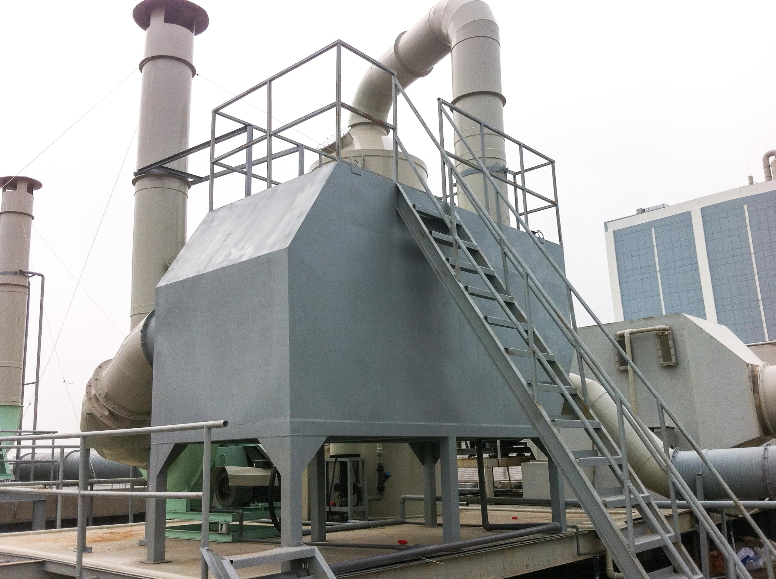 南京噴塗廢氣處理案例